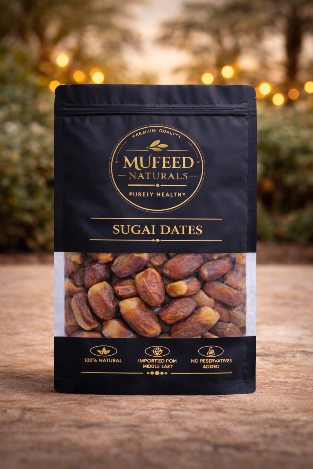 Premium Sugai Dates – Naturally Sweet Soft