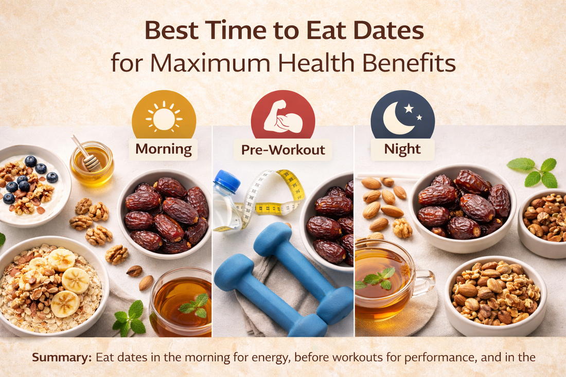 Best Time to Eat Dates for Maximum Health Benefits (Morning, Night or Before Workout?)