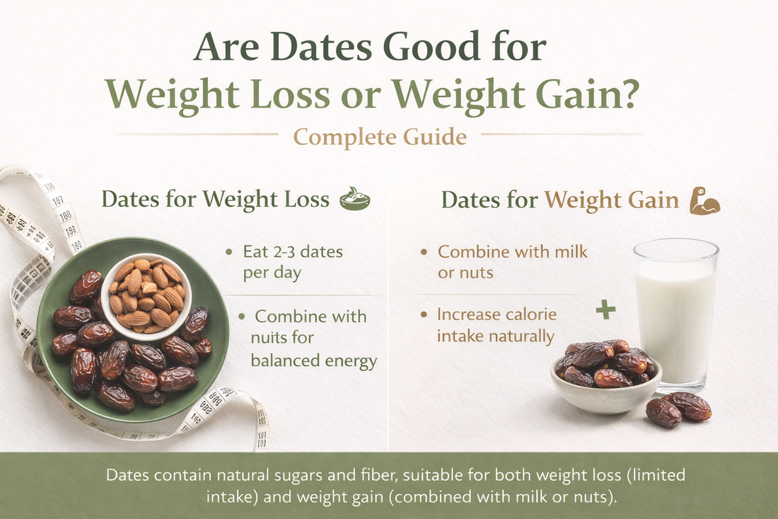 Are Dates Good for Weight Loss or Weight Gain? Complete Guide
