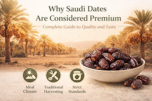 Why Saudi Dates Are Considered Premium – Complete Guide to Quality and Taste