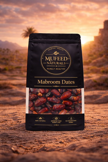 Mabroom Dates — Naturally Sweet, Premium Quality, Purely Healthy