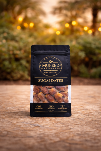 Premium Sugai Dates – Naturally Sweet Soft