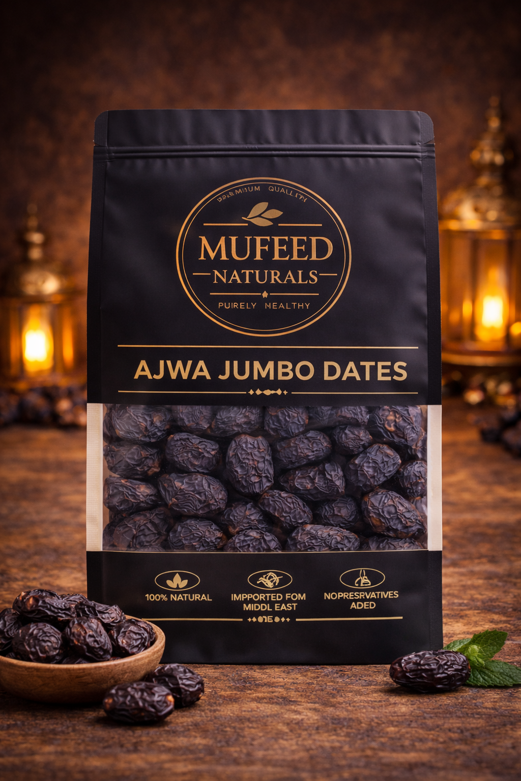 Ajwa Jumbo Dates Premium Quality