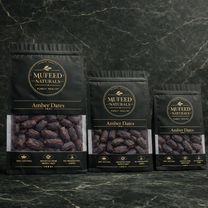 Premium Amber Dates - Rich in Fiber & Natural Energy