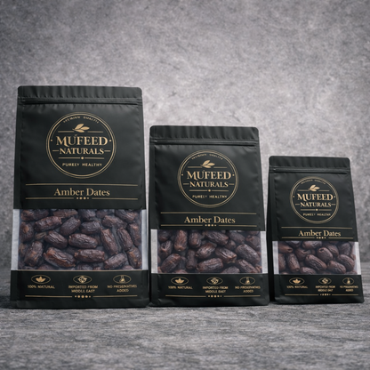 Premium Amber Dates - Rich in Fiber & Natural Energy