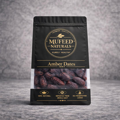 Premium Amber Dates - Rich in Fiber & Natural Energy
