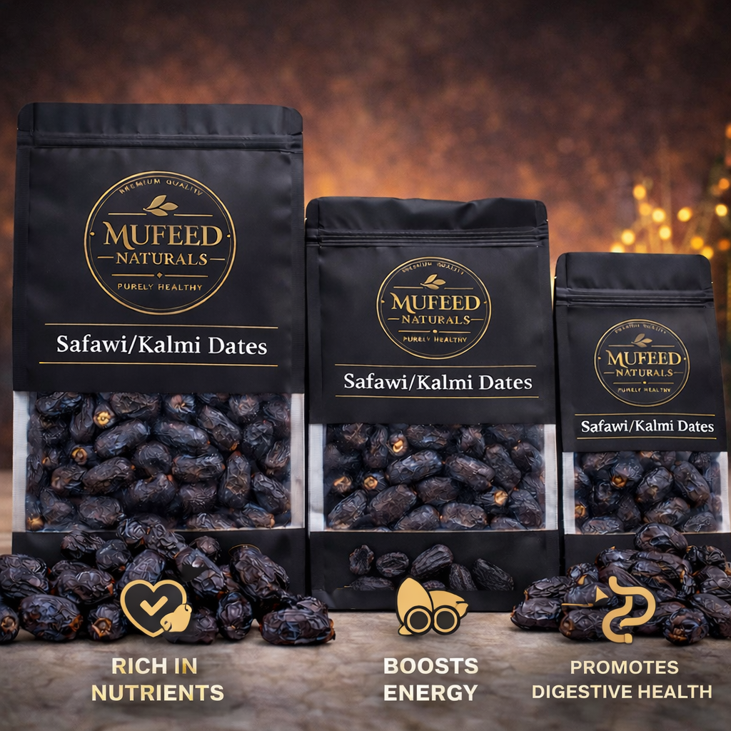 Premium Quality Safawi/Kalmi Dates - Soft, Fresh & Naturally Sweet