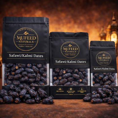 Premium Quality Safawi/Kalmi Dates - Soft, Fresh & Naturally Sweet