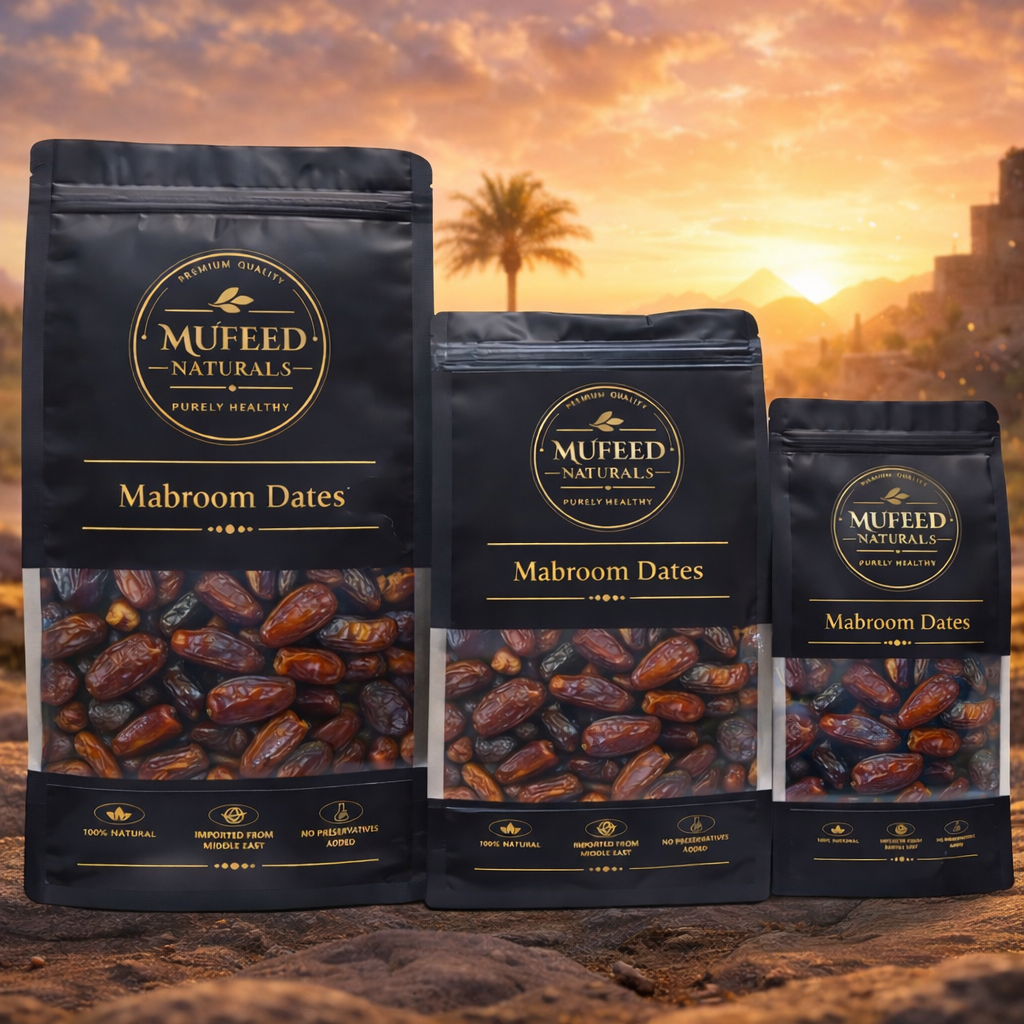 Mabroom Dates — Naturally Sweet, Premium Quality, Purely Healthy