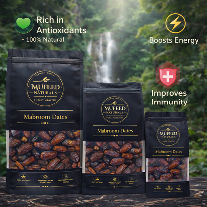 Mabroom Dates — Naturally Sweet, Premium Quality, Purely Healthy