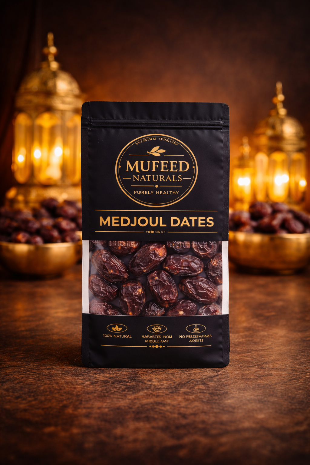 Premium Medjoul Dates - High Fiber Natural Energy Snack