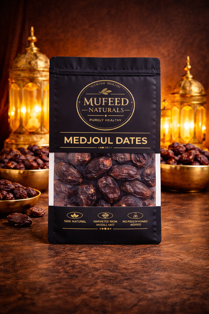 Premium Medjoul Dates - High Fiber Natural Energy Snack