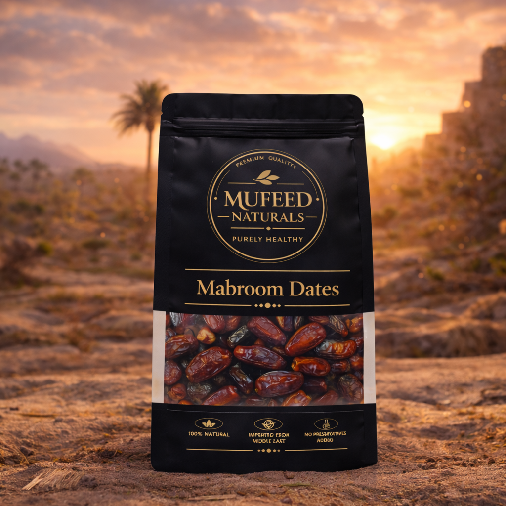 Mabroom Dates — Naturally Sweet, Premium Quality, Purely Healthy