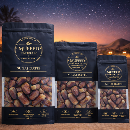 Premium Sugai Dates – Naturally Sweet Soft