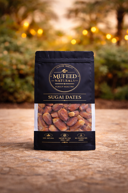 Premium Sugai Dates – Naturally Sweet Soft