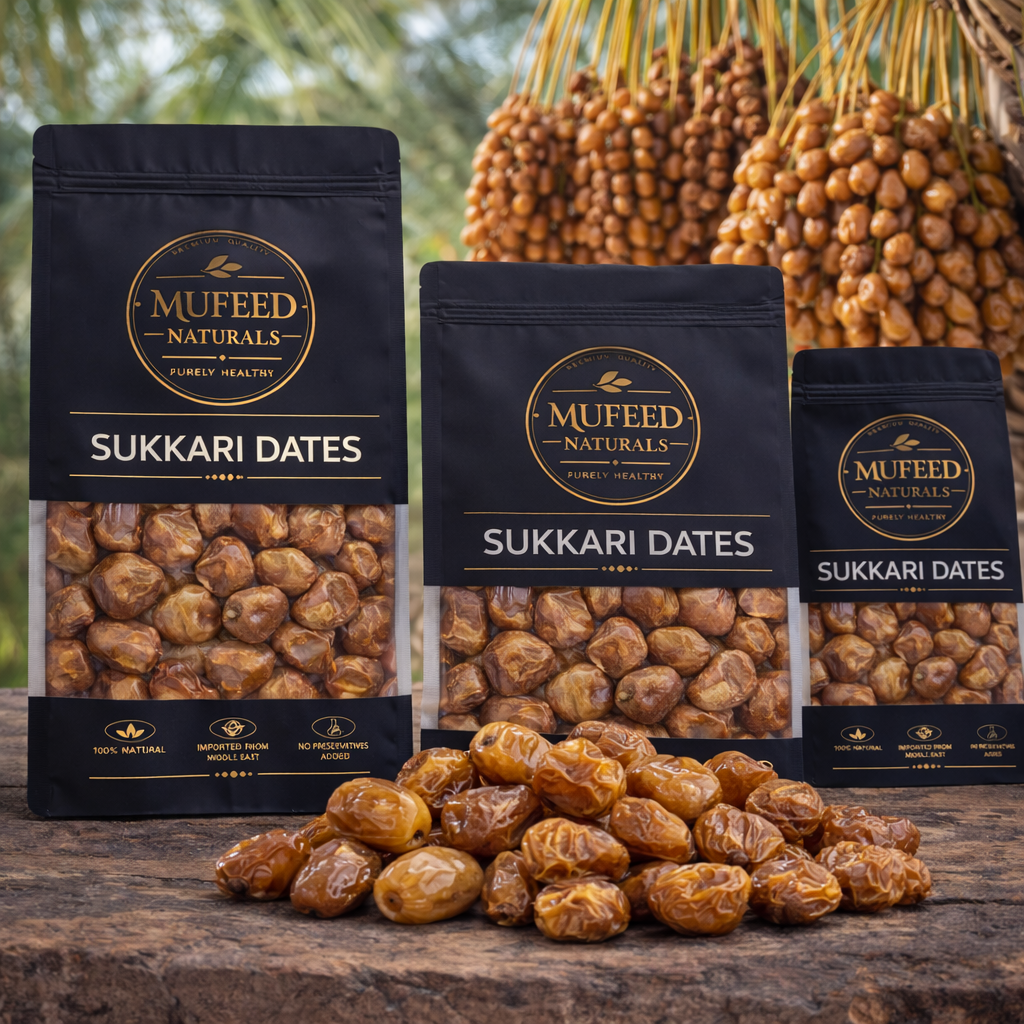 Premium Sukkari Dates – Soft & Naturally Sweet Dates